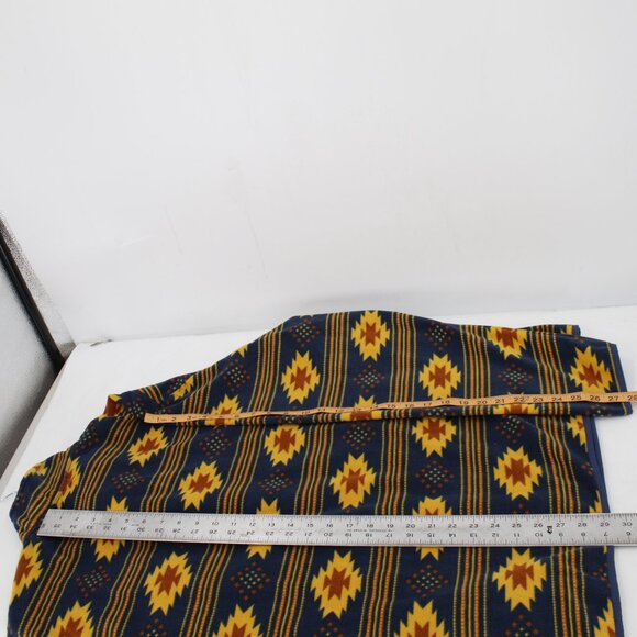 Duluth Trading Co Jacket Mens 2XL Fleece 1/4 Zip Pullover southwestern Aztec - Picture 9 of 11